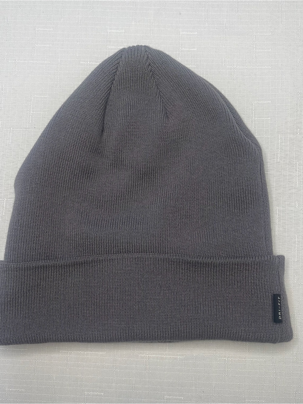 Nike Dri Fit Cuffed Knit Beanie Hat Grey (OS) - Picture 3 of 5